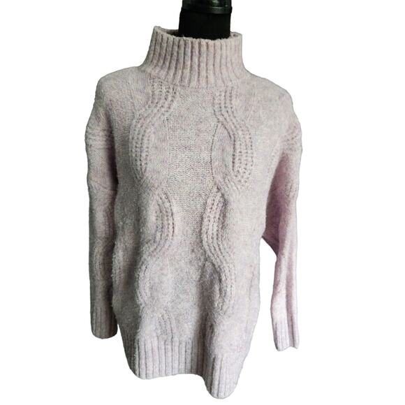 TU Sweaters - TU Ladies Cosy Cable Knit Jumper Medium